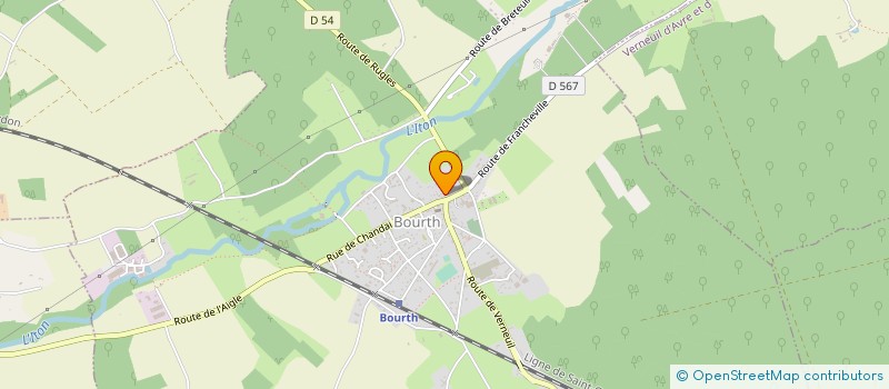 localisation de l'entreprise 807 653 191   BOURTH