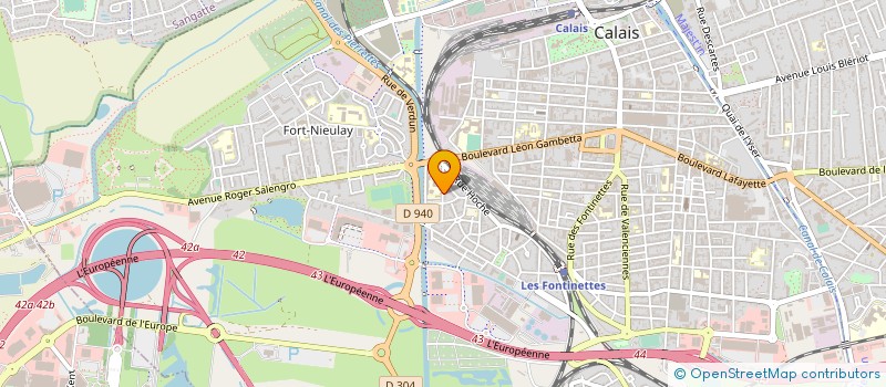 localisation de l'entreprise 807 657 820 à CALAIS
