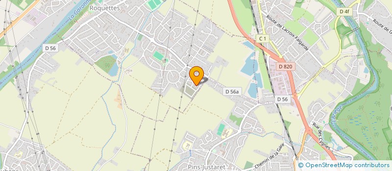 localisation de l'entreprise 807 660 477   EAUNES