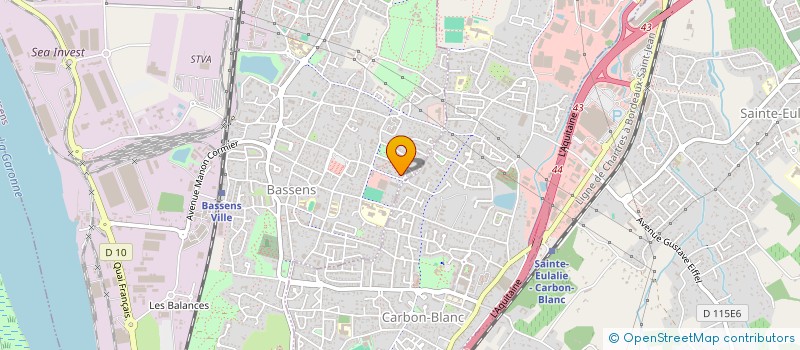 localisation de l'entreprise 807 687 561   BORDEAUX