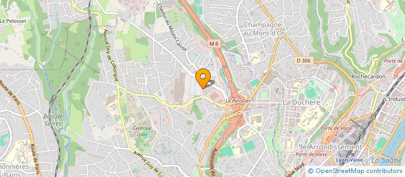 localisation de l'entreprise 807 688 411   ECULLY