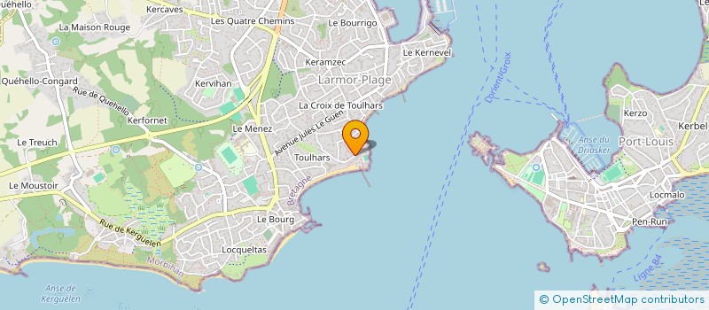 localisation de l'entreprise 807 692 454   LARMOR-PLAGE