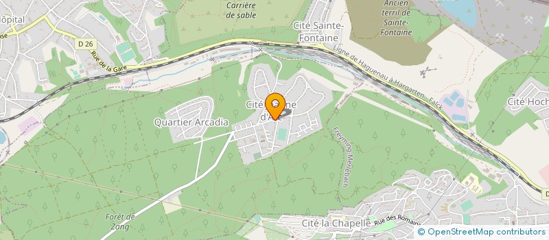 localisation de l'entreprise 807 700 059   FAULQUEMONT