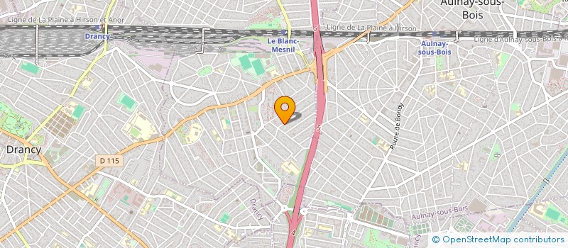 localisation de l'entreprise 807 701 362 à LE BLANC-MESNIL