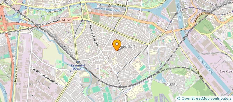 localisation de l'entreprise 807 734 066 à STRASBOURG