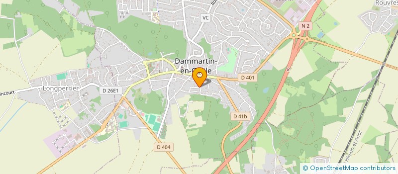 localisation de l'entreprise 807 736 707   DAMMARTIN-EN-GOELE