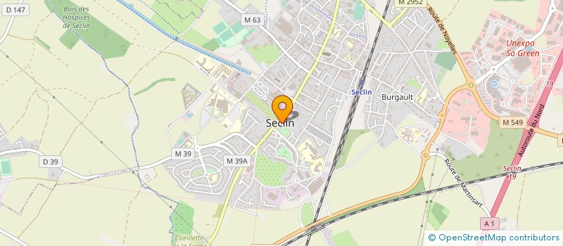 localisation de l'entreprise 807 785 365   SECLIN