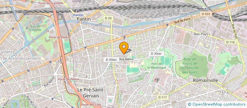 localisation de l'entreprise 807 804 703   PARIS