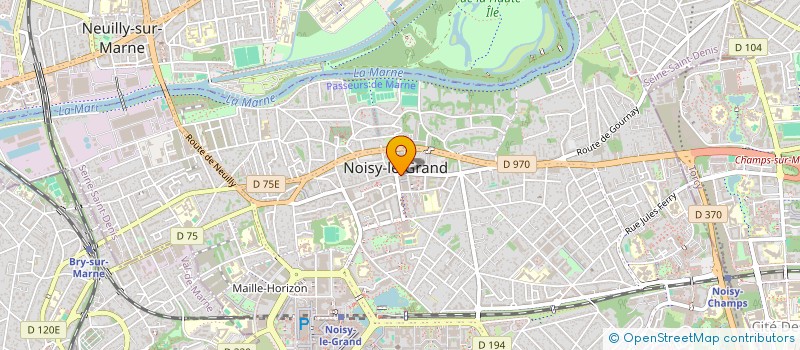 localisation de l'entreprise 807 824 297 à NOISY-LE-GRAND