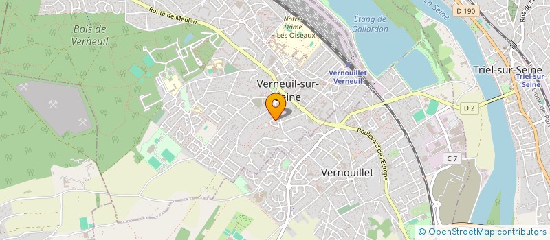 localisation de l'entreprise 807 829 460   VERNEUIL-SUR-SEINE