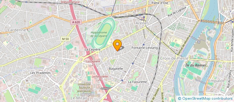localisation de l'entreprise 807 832 621 à TOULOUSE