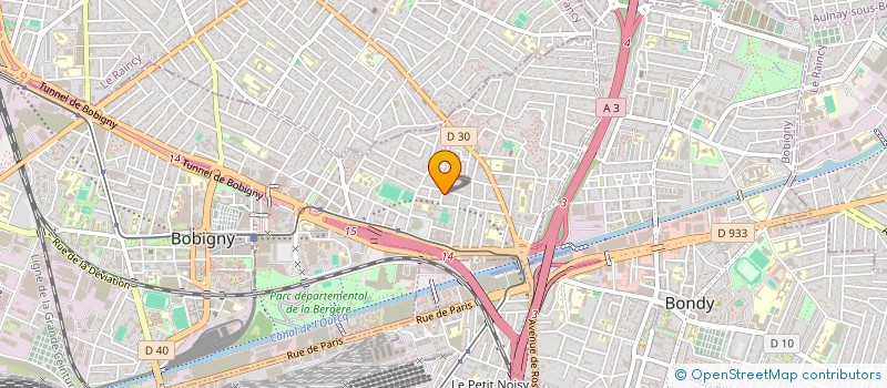 localisation de l'entreprise 807 861 760 à NOISY-LE-SEC