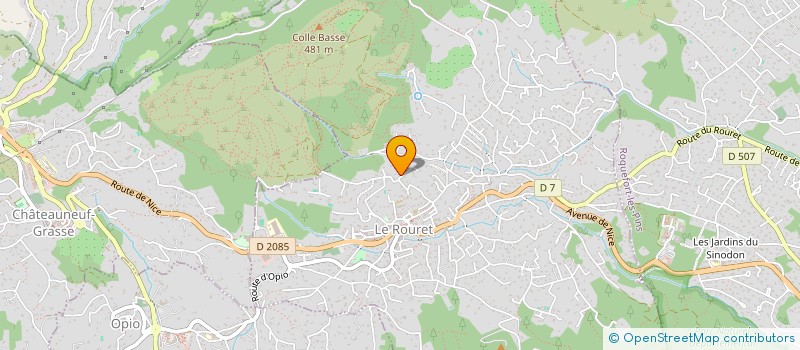 localisation de l'entreprise 807 889 852   LE ROURET