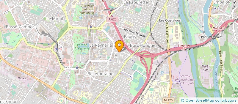 localisation de l'entreprise 807 891 064   TOURNEFEUILLE