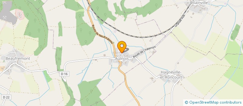 localisation de l'entreprise 807 906 599   AULNOIS