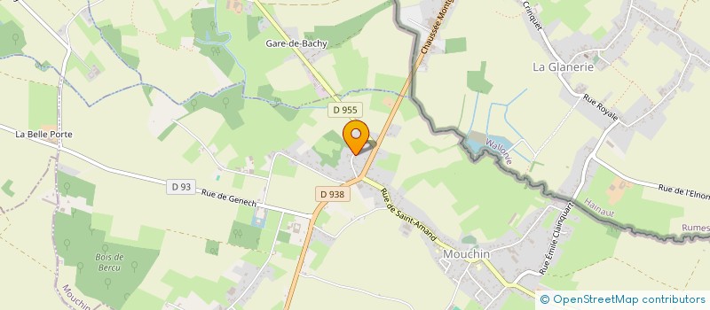 localisation de l'entreprise 807 918 396 à BOUCHAIN