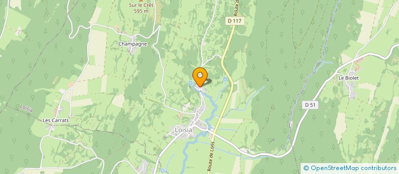 localisation de l'entreprise 807 920 624  à LATTES