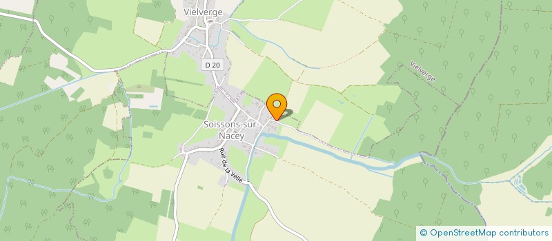 localisation de l'entreprise 807 920 764   SOISSONS-SUR-NACEY