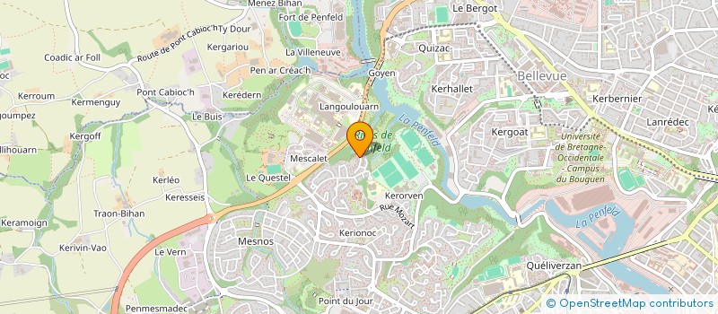 localisation de l'entreprise 807 935 028  à BREST