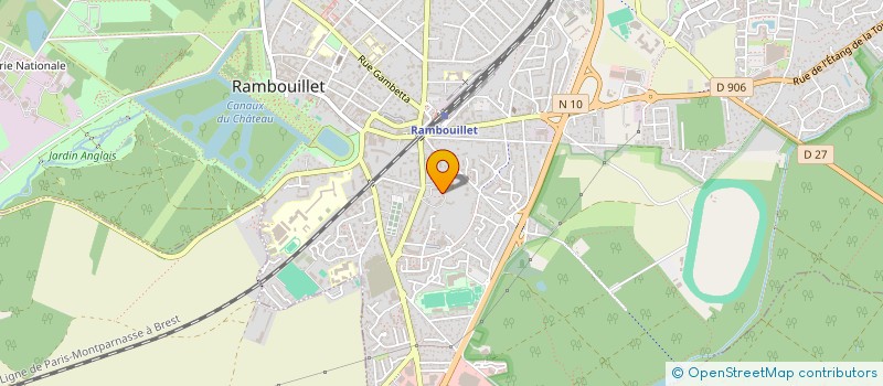 localisation de l'entreprise 807 936 307   RAMBOUILLET