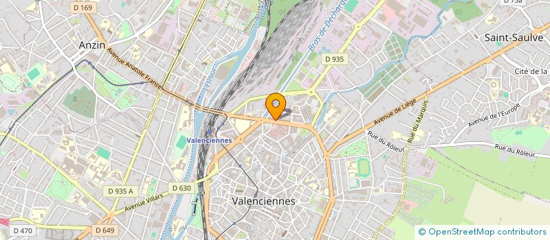 localisation de l'entreprise 807 936 885 à VALENCIENNES
