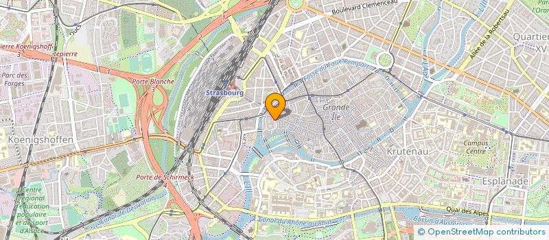 localisation de l'entreprise 807 942 289 à STRASBOURG
