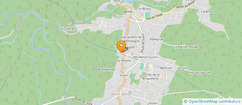 localisation de l'entreprise 807 987 094   BELIN BELIET