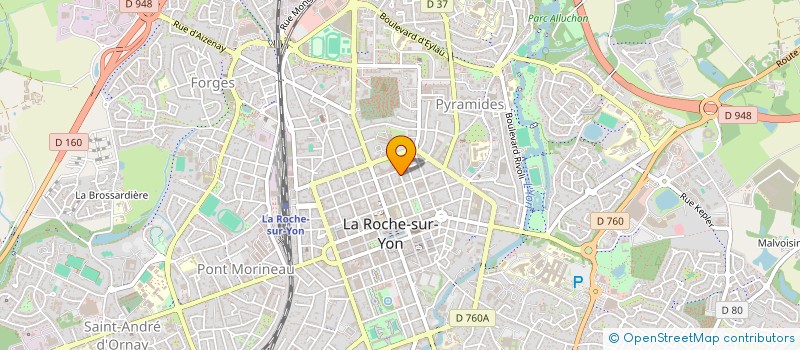localisation de l'entreprise 807 990 486 à LA ROCHE-SUR-YON
