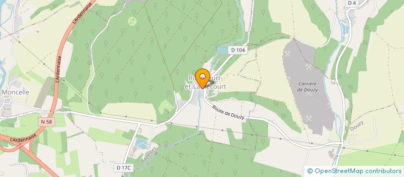 localisation de l'entreprise 808 011 290   BAZEILLES