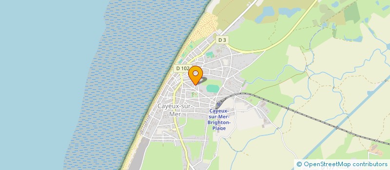localisation de l'entreprise 808 028 633   CAYEUX-SUR-MER