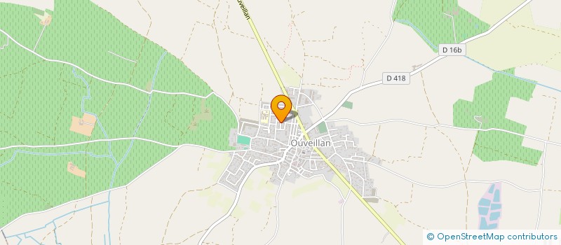 localisation de l'entreprise 808 037 204   OUVEILLAN