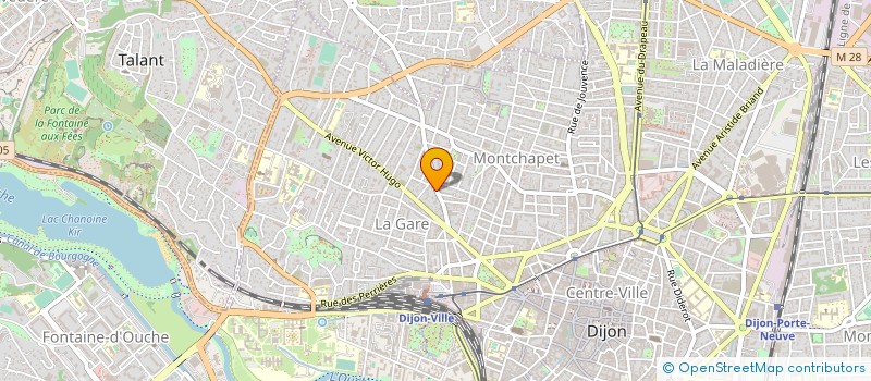 localisation de l'entreprise 808 045 702   DIJON