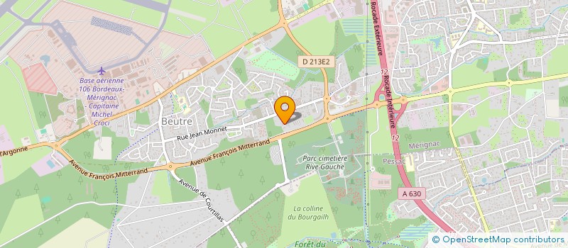 localisation de l'entreprise 808 054 290   PESSAC