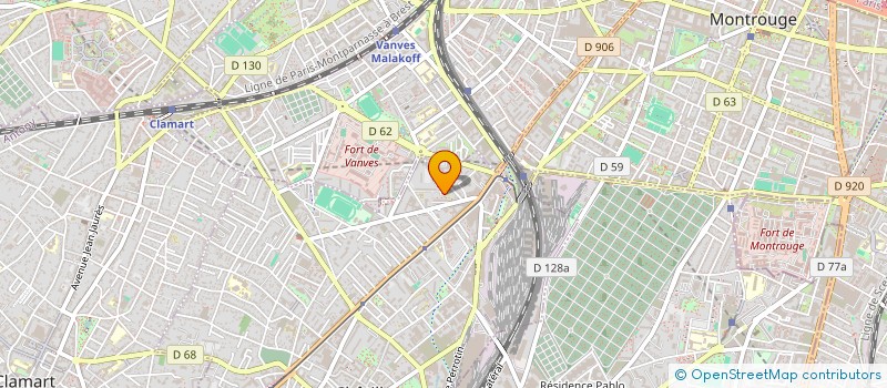 localisation de l'entreprise 808 067 300   CHATILLON