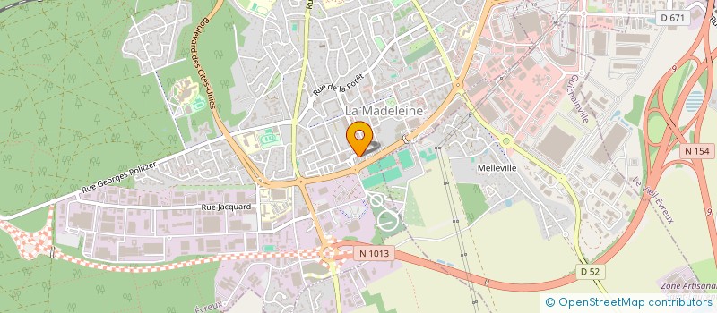 localisation de l'entreprise 808 067 516   THORIGNE-FOUILLARD