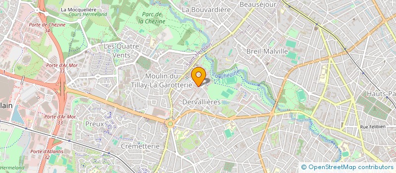 localisation de l'entreprise 808 083 182 à NANTES