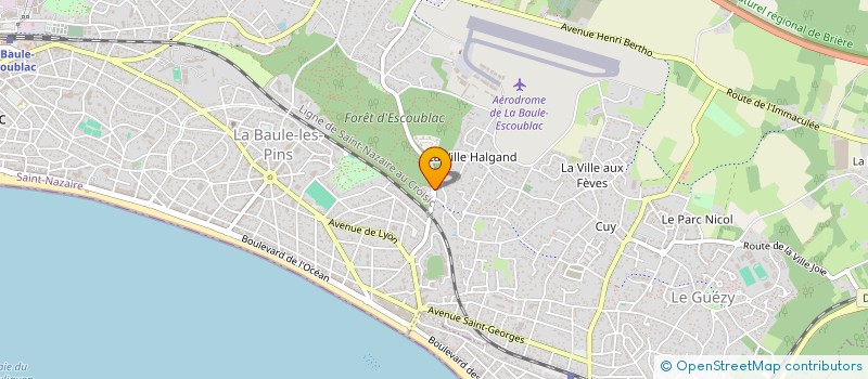 localisation de l'entreprise 808 091 763  à LA BAULE-ESCOUBLAC