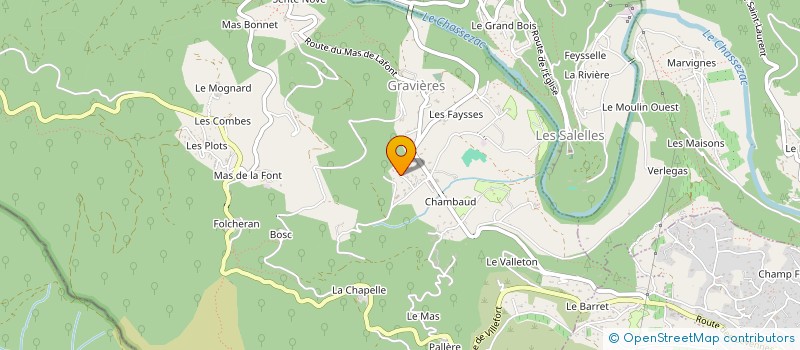 localisation de l'entreprise 808 093 280   CHAMBONAS