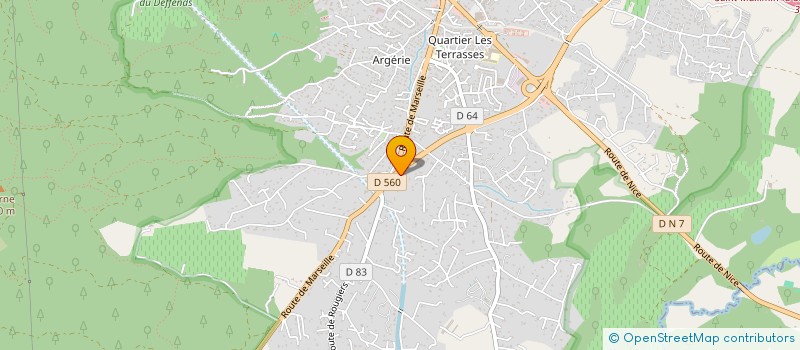 localisation de l'entreprise 808 107 551 à SAINT-MAXIMIN-LA-SAINTE-BAUME