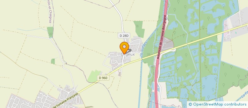 localisation de l'entreprise 808 114 524 à ORGEUX