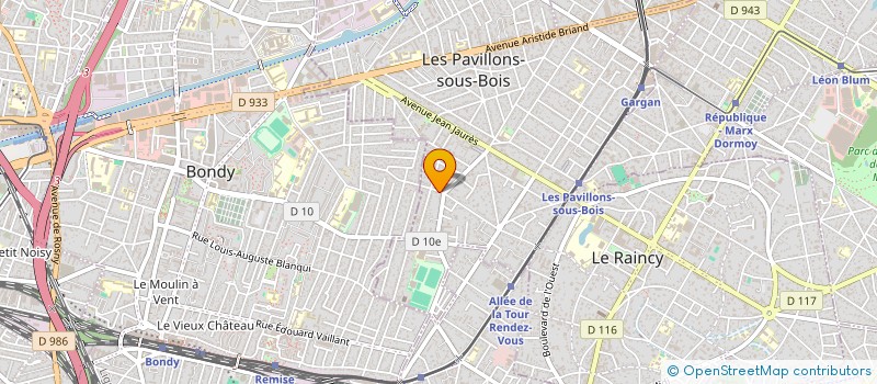 localisation de l'entreprise 808 116 131   LIVRY-GARGAN