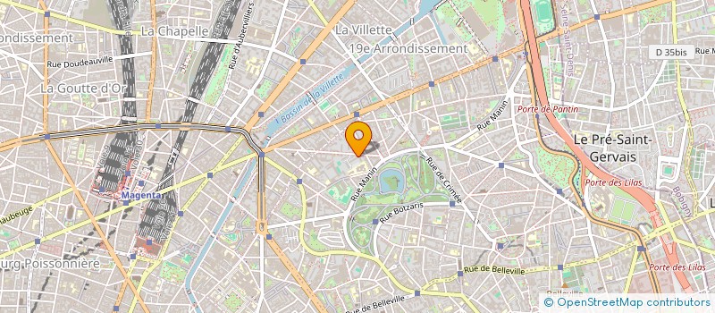 localisation de l'entreprise 808 116 511   PARIS