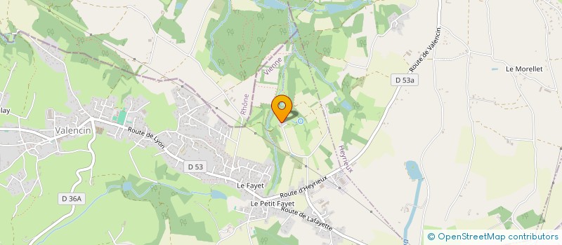 localisation de l'entreprise 808 142 822   VALENCIN