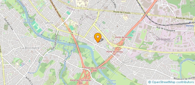 localisation de l'entreprise 808 147 771   VERTOU