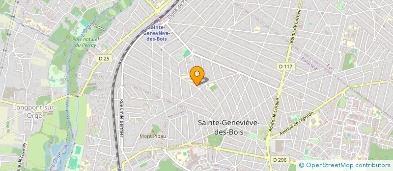 localisation de l'entreprise 808 148 662 à SAINTE-GENEVIEVE-DES-BOIS