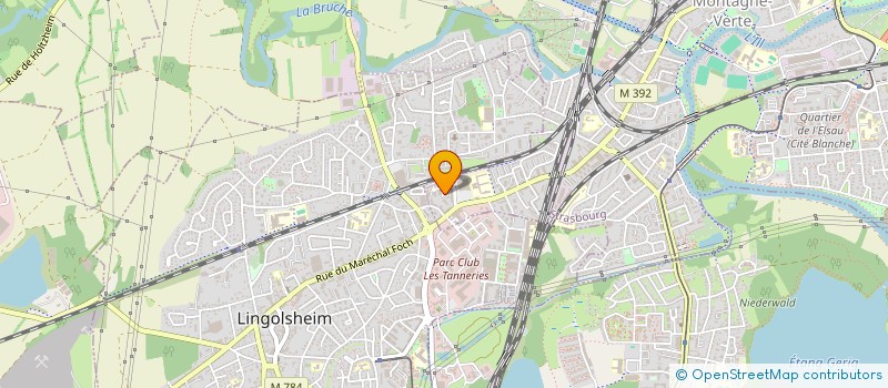 localisation de l'entreprise 808 153 282   OSTWALD