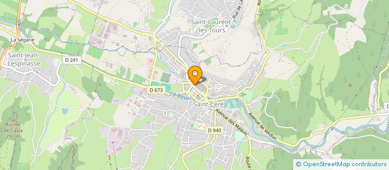 localisation de l'entreprise 808 154 462   SAINT-CERE