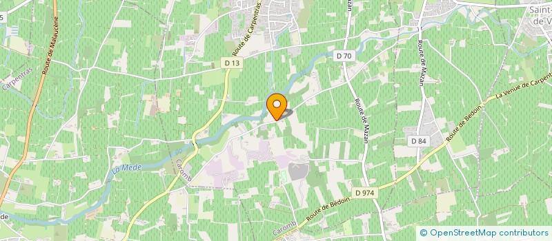 localisation de l'entreprise 808 165 369   SERIGNAN-DU-COMTAT