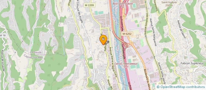 localisation de l'entreprise 808 176 184   SAINT-LAURENT-DU-VAR