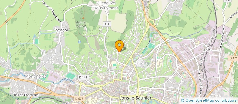 localisation de l'entreprise 808 201 610  à LONS-LE-SAUNIER